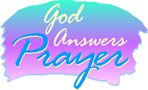 God Answers Prayer (blue)